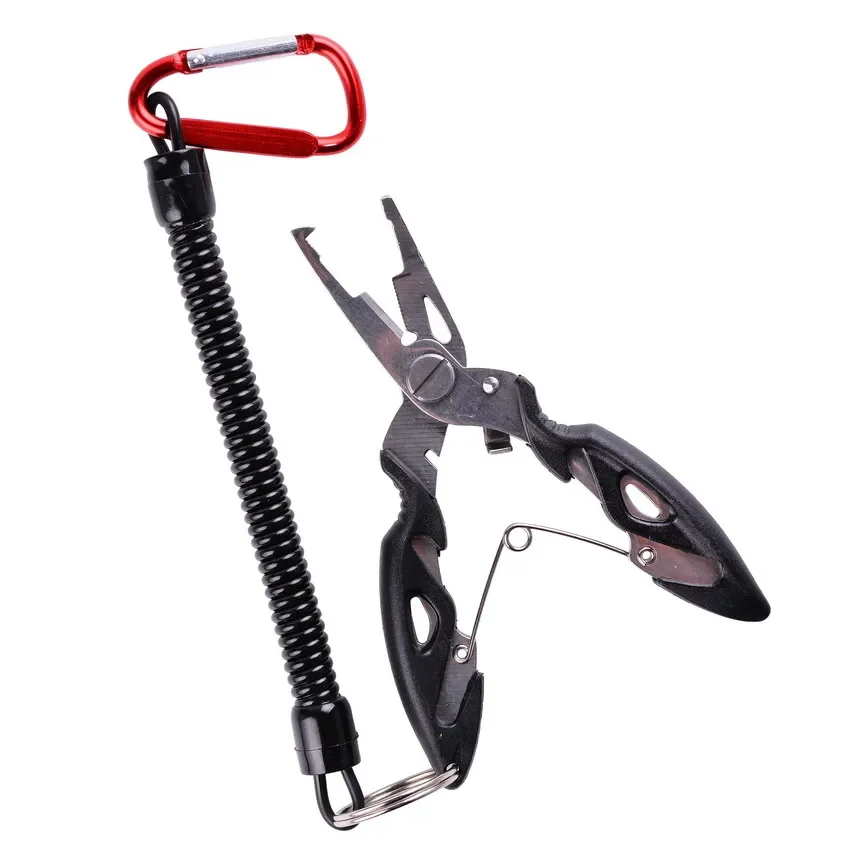 Fishing Lure Spinnerbait - 多機能フィッシングプライヤーツールグッズ用アクセサリー冬用タックルプライヤー万力編みハエはさみ三つ編みセット魚トング