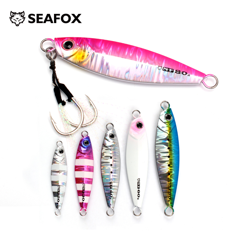 Fishing Lure Spoon - SF10 Japen メタルキャストジグスプーン 20/30/40/60/80 グラムショアキャスティングジギング魚シーバス釣りルアー人工餌タックル