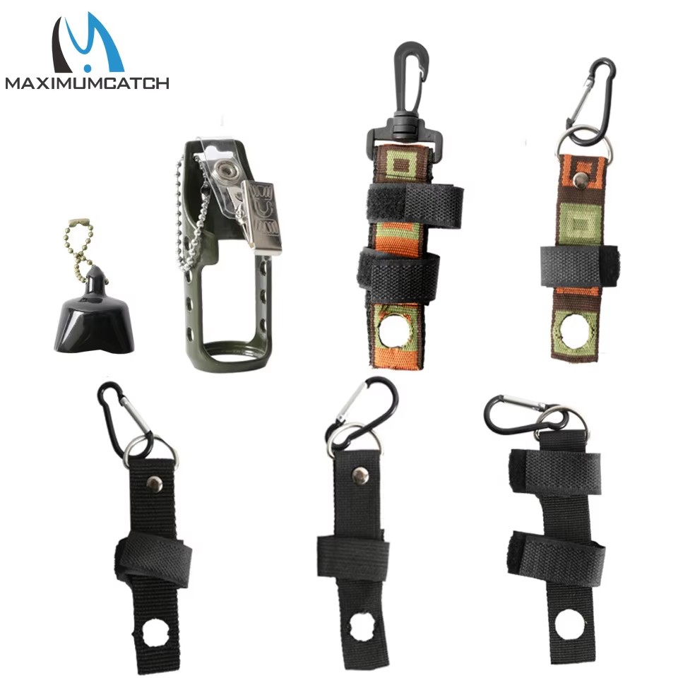 Fishing Lure Making Kit - MAXCATCH フライフィッシングフロータントボトルホルダー超軽量アルミ布ボトルクリップフライフィッシングツールアクセサリー