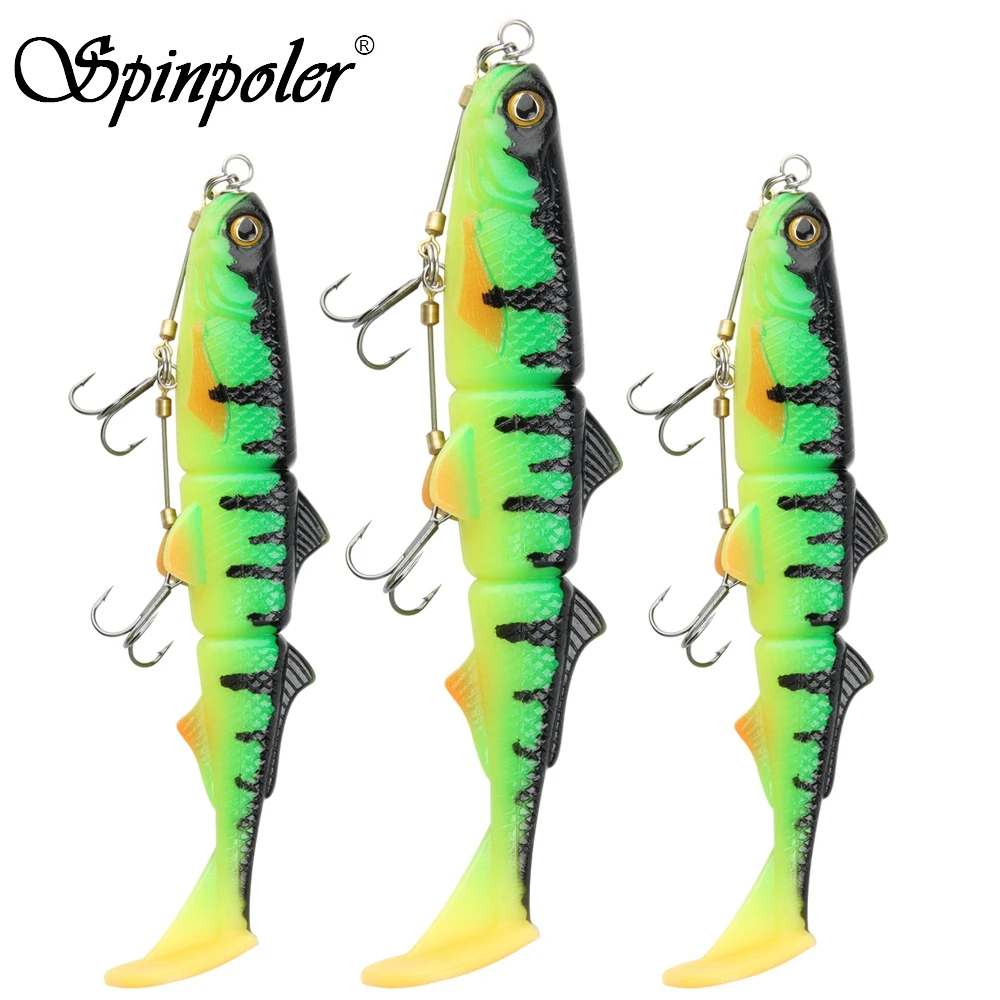 スピンポーラー パイク スティンガー リグ フック システム - Fishing Lure Swimbait のレビューと価格