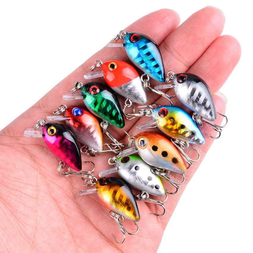 釣りルアー小型ミノーミニウォブル 3 センチメートル 1.5 - Fishing Lure Swimbait のレビューと価格