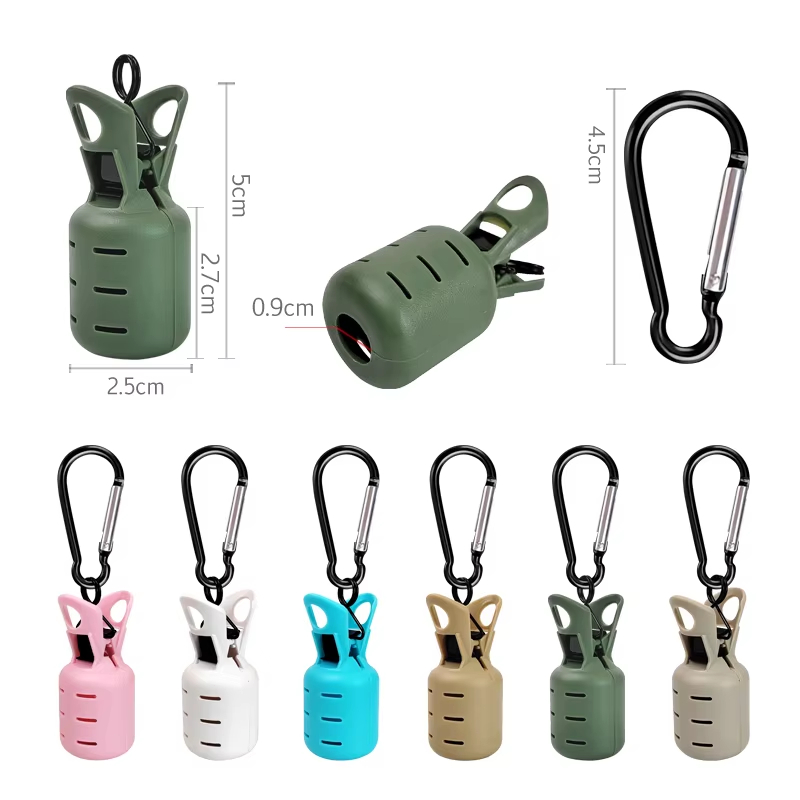 カラフルなイカジグフックキャッププロテクターキット6個セット - Fishing Lure Accessories のレビューと価格