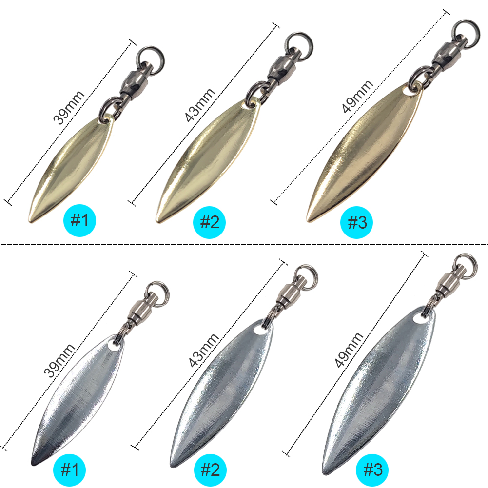 ウォレットベイト,スピナーベイト,ウォブラー,スイベルベイト - Fishing Lure Blade Bait のレビューと価格