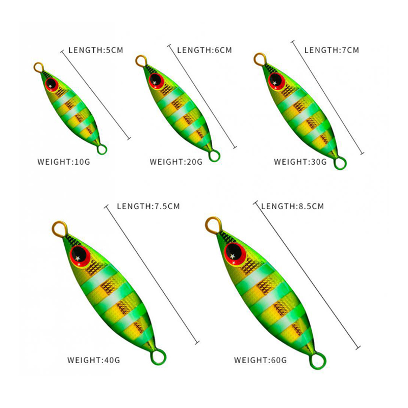 金属遅いジグルアーハード人工バイオニクス餌30グラム40グラ - Fishing Lure Buzzbait のレビューと価格