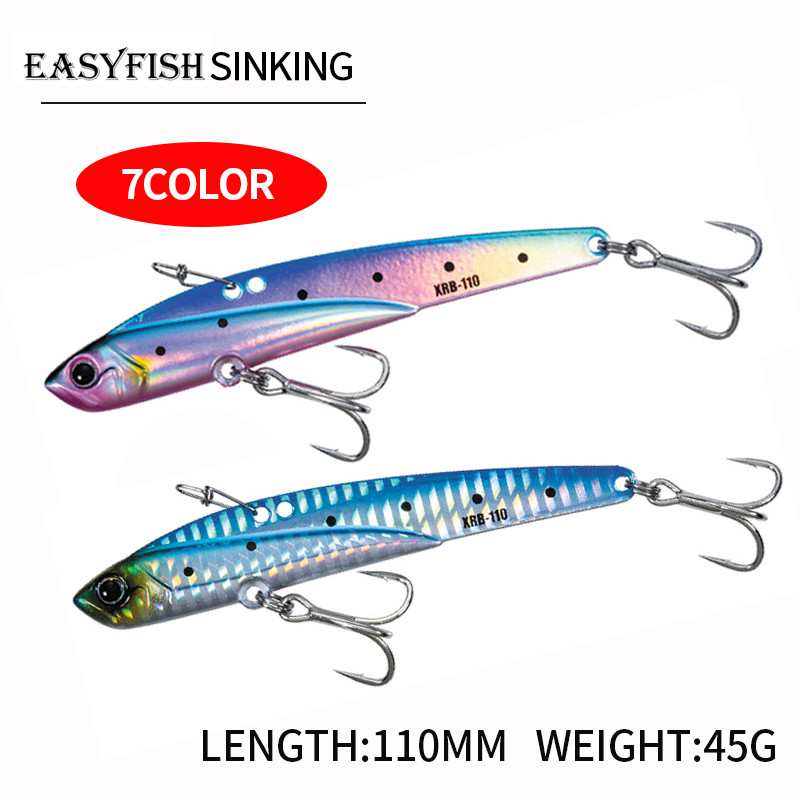 110mm,45gの釣りルアー,振動,人工餌,新しい - Fishing Lure Spoon のレビューと価格