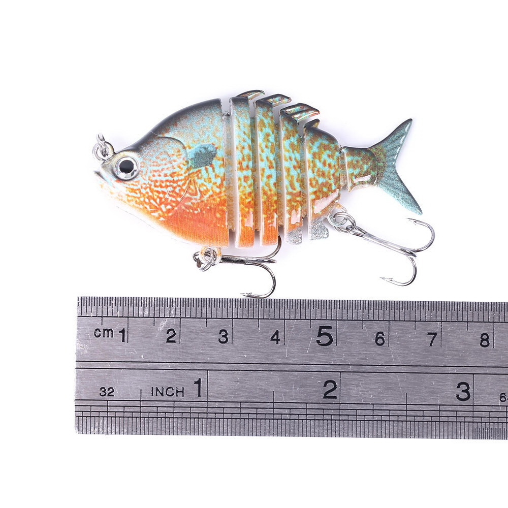 63 ミリメートル 9.3 グラムリアルなティラピアスイムベ - Fishing Lure Popper のレビューと価格