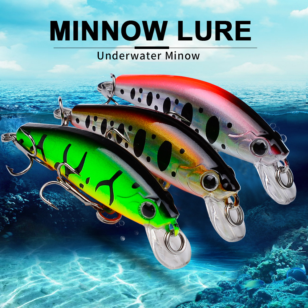 5.6 センチメートル 6.8 グラムミニシンキングミノー  - Fishing Lure Jerkbait のレビューと価格