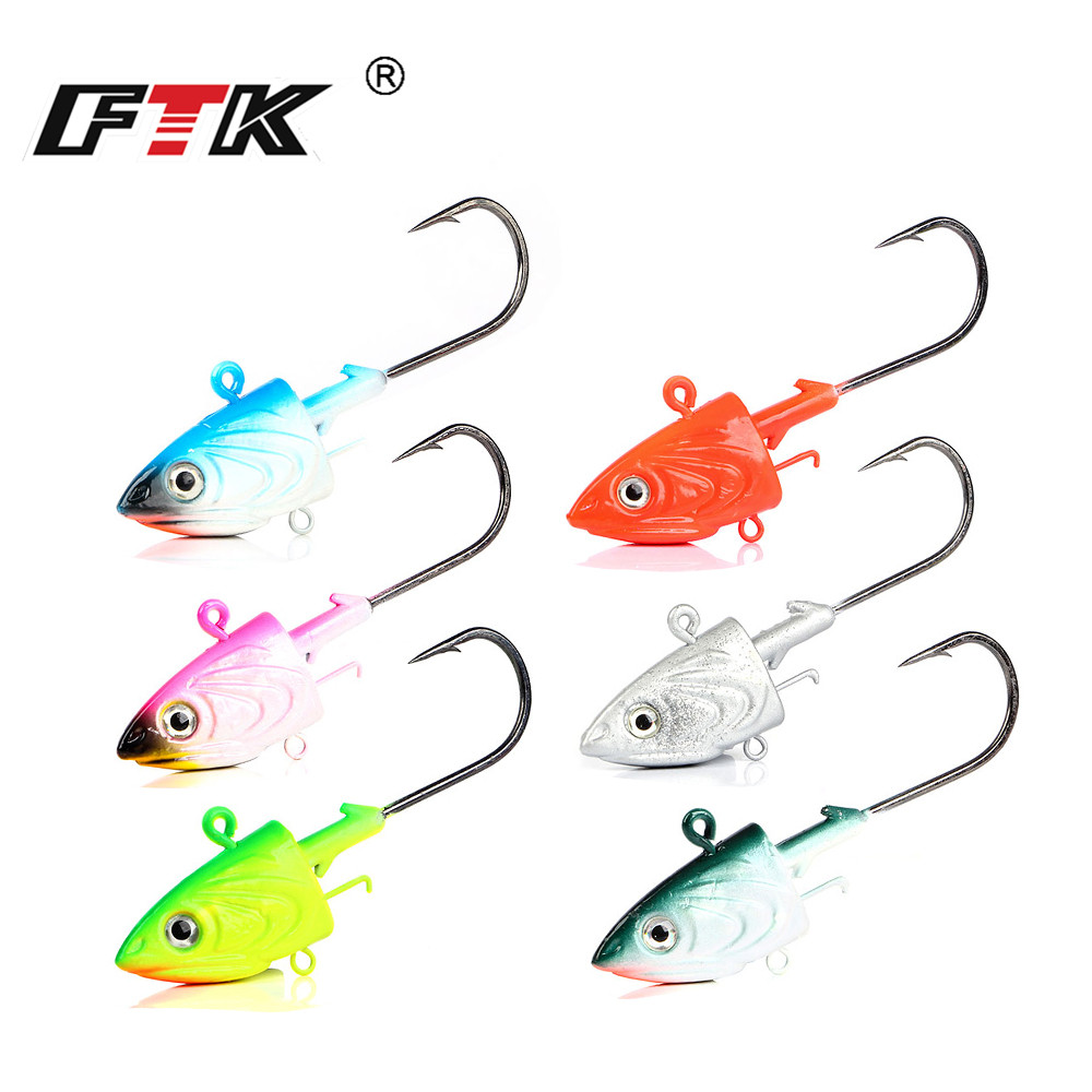 FTK 2個入り ジグヘッド 釣り針 40g 55g 80g - Fishing Lure Soft Plastic のレビューと価格