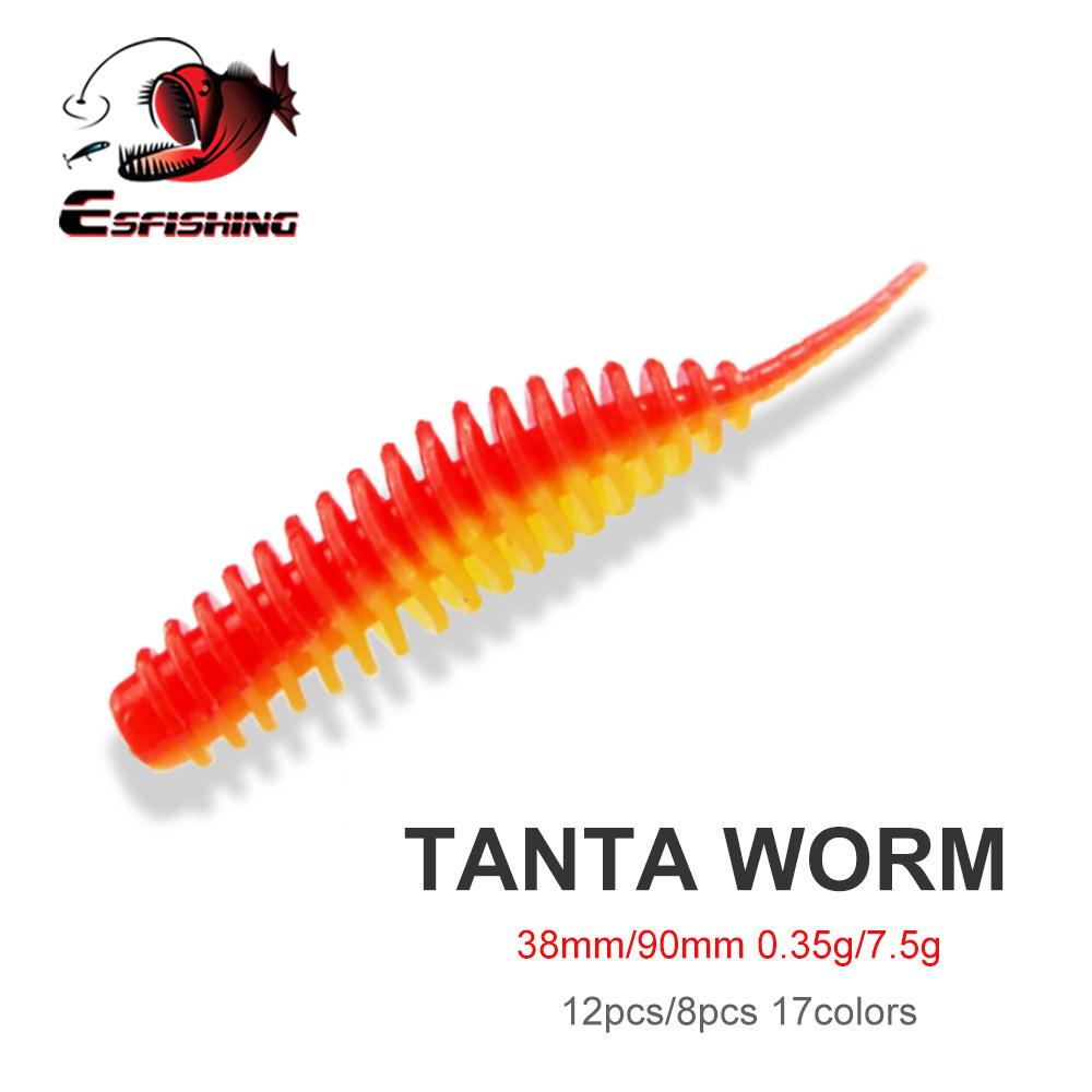 ESFISHING フィッシングワームベイトルアー タンタ  - Fishing Lure Soft Plastic のレビューと価格
