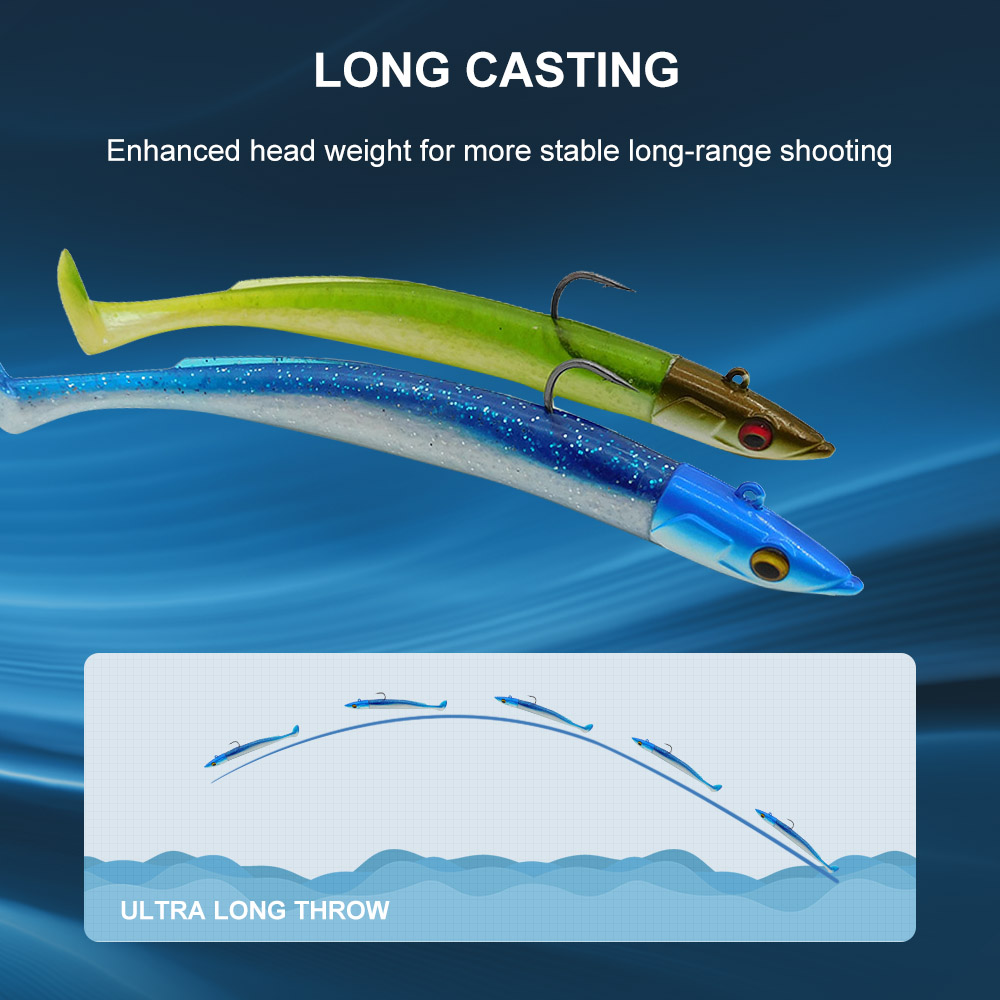 ESFISHING ソフトルアー クレイジーパドルテール 1 - Fishing Lure Soft Plastic のレビューと価格